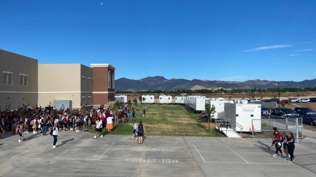 School Restroom Rentals California